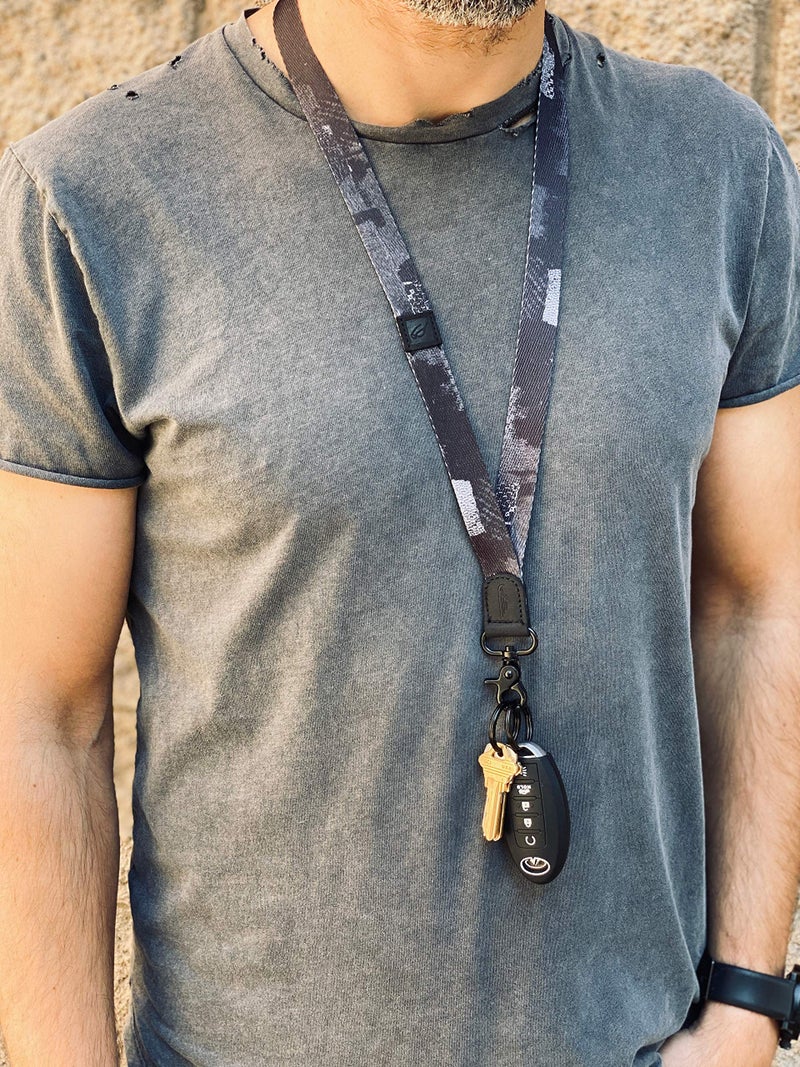POCKT Lanyard for Keys, Neck Key Chain Holder for Men and Women - for Wallets and ID Badge Holders | Smutch - Image 5